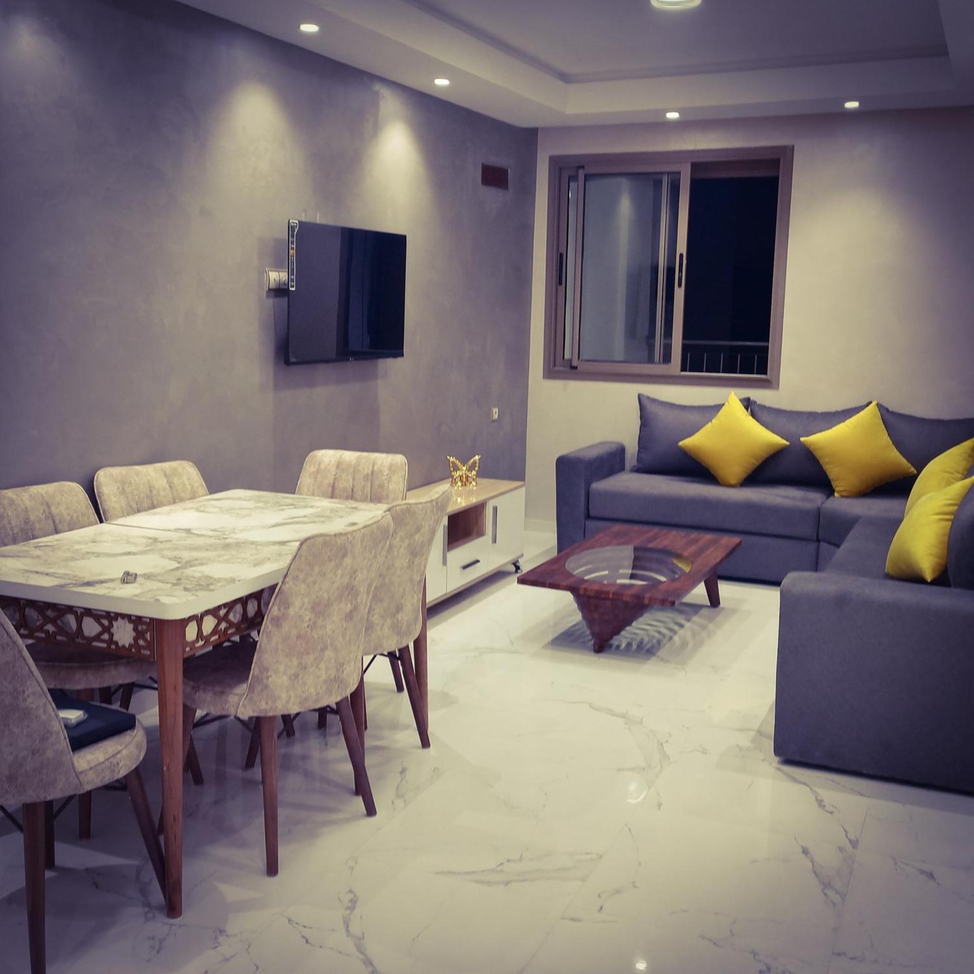 Super Apartement Totalement Neuf Et Climatise A Cote Du Centre Commercial Marjane M2 Танжер Экстерьер фото